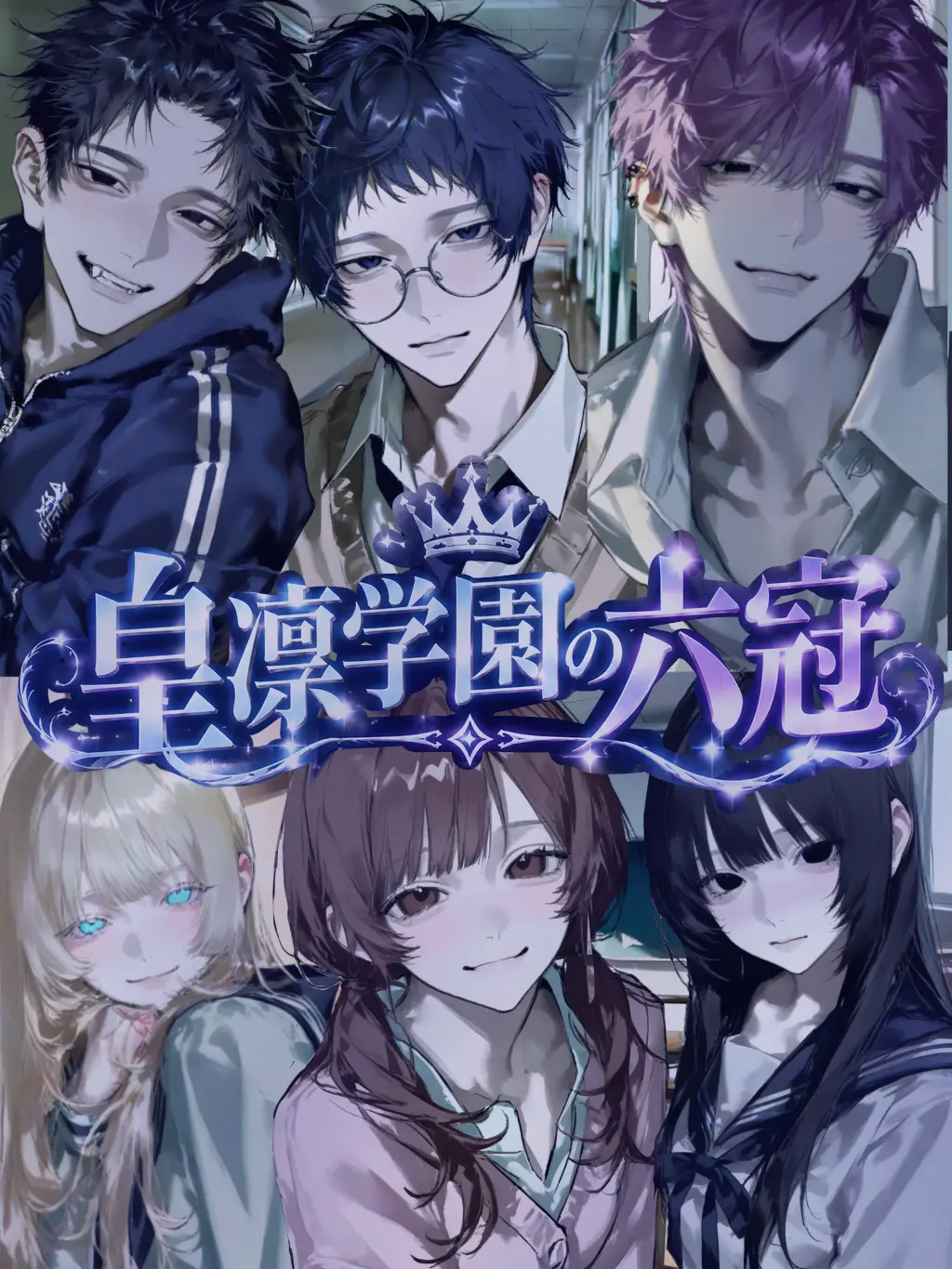 cakechann의 皇凛学園の六冠