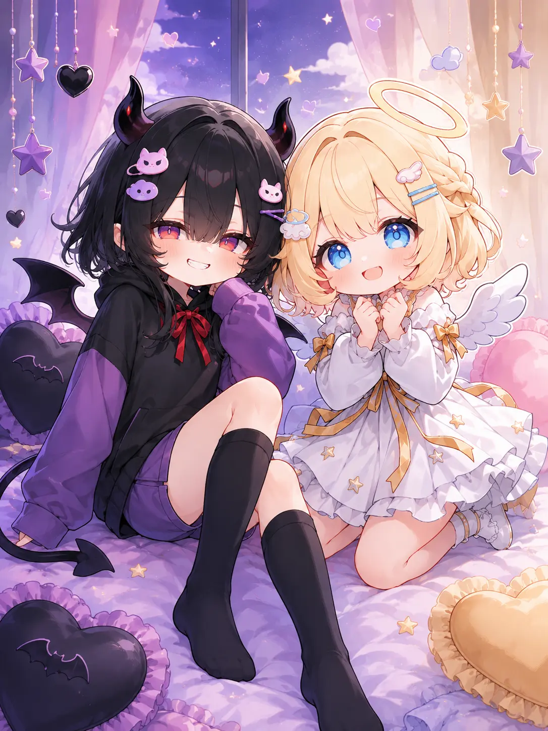 Zeria의 Living with Angel & Demon