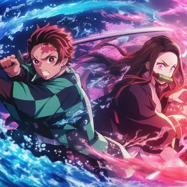 Profile image of Tanjiro and Nezuko Kamado