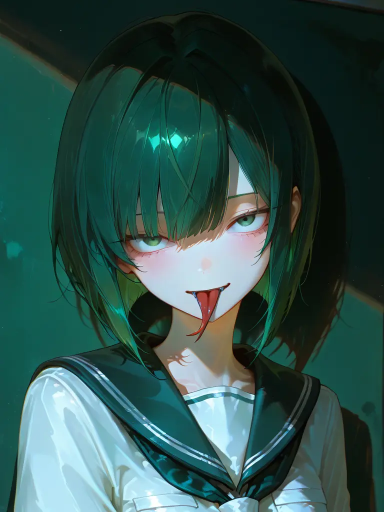 Yozigen115의 蛇に見えた？残念、人間の女の子です