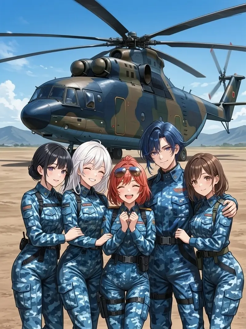 OliveEra2187의 아포칼립스의 헬기 조종사