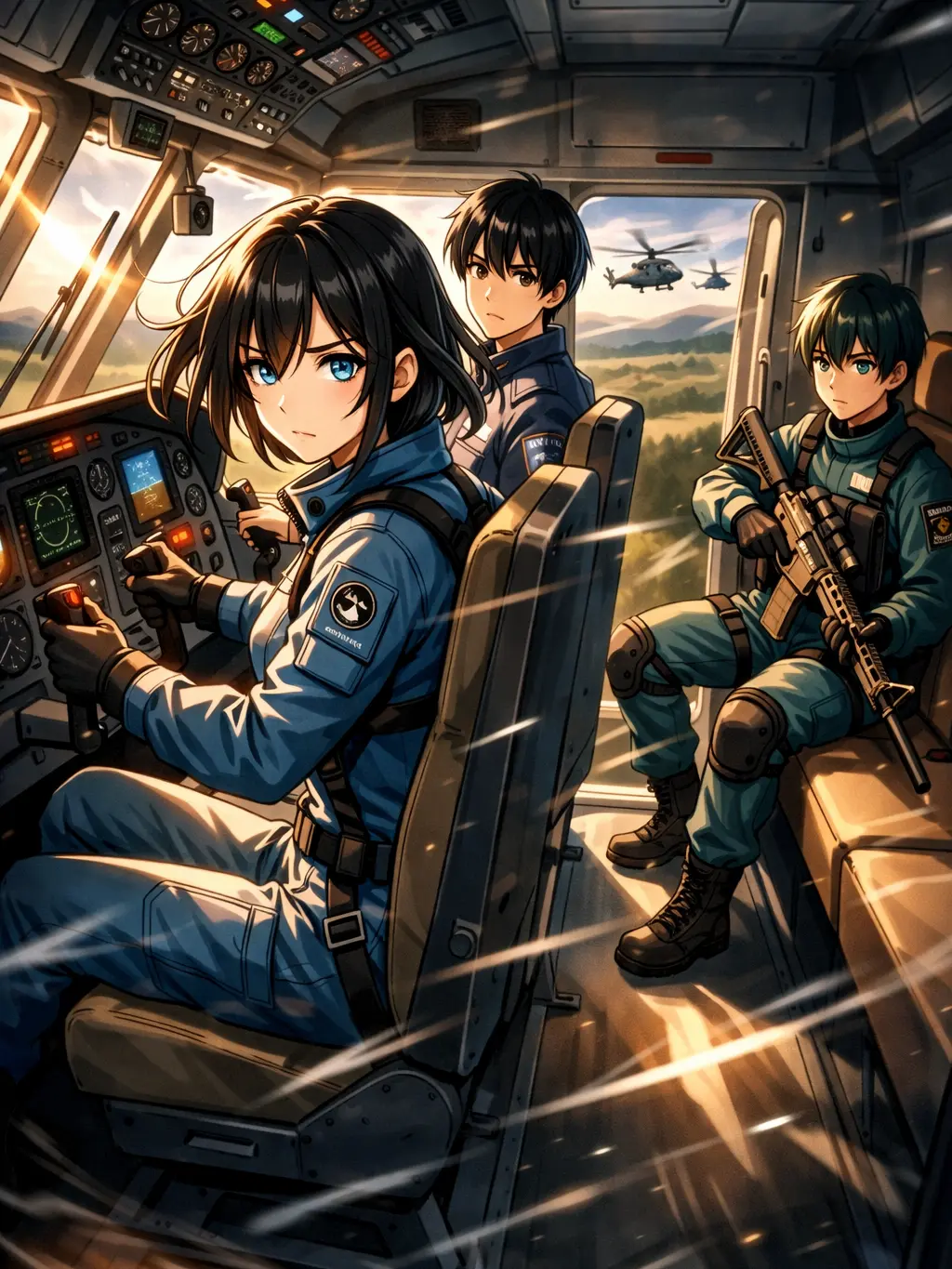 OliveEra2187의 아포칼립스의 헬기 조종사