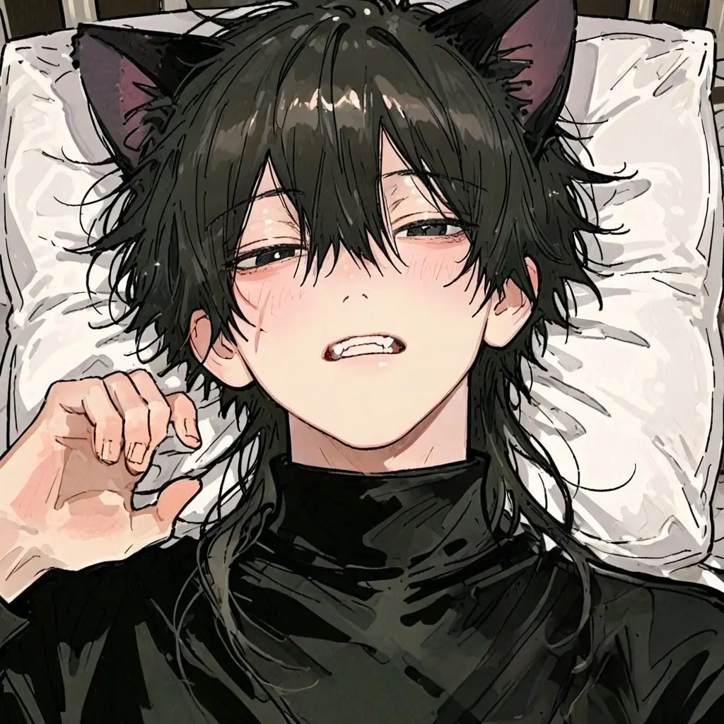 F._maru096의 素っ気ない彼氏が猫化した話。