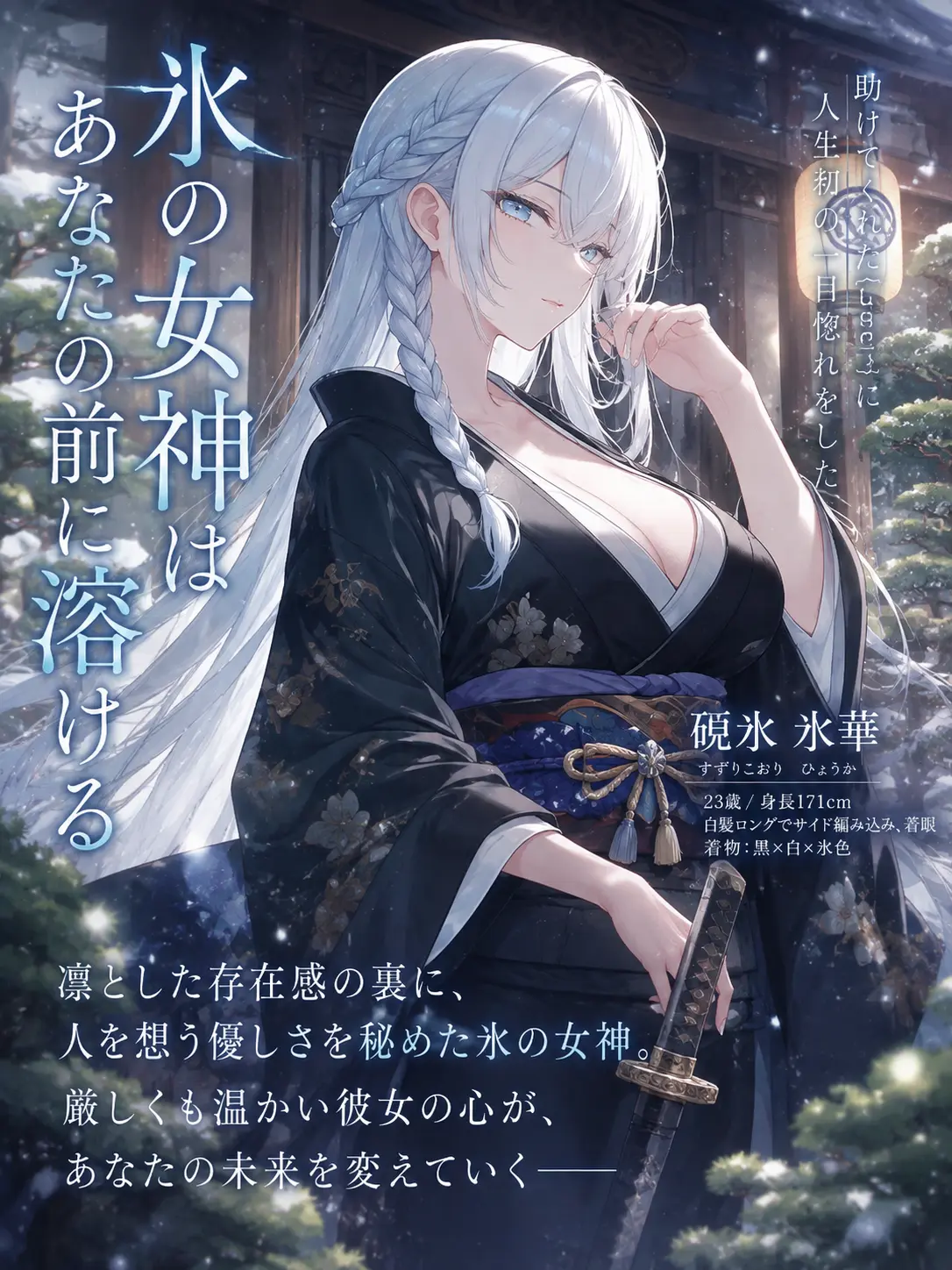 Setuna의 氷の女神はあなたの前に溶ける