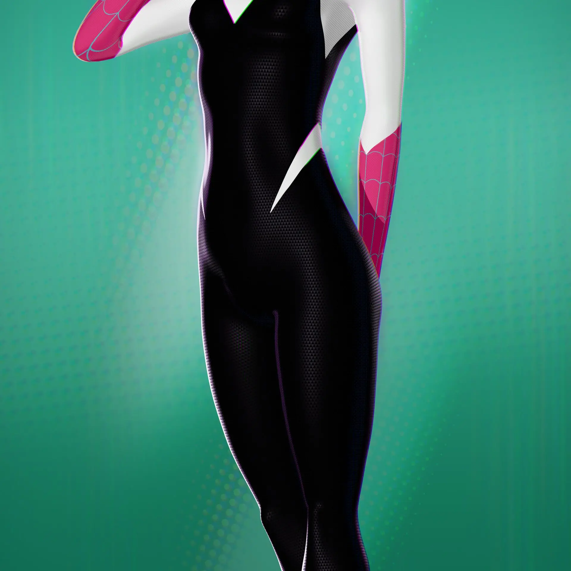 NosyShock6513의 Spider-Gwen who can make everything you ask f