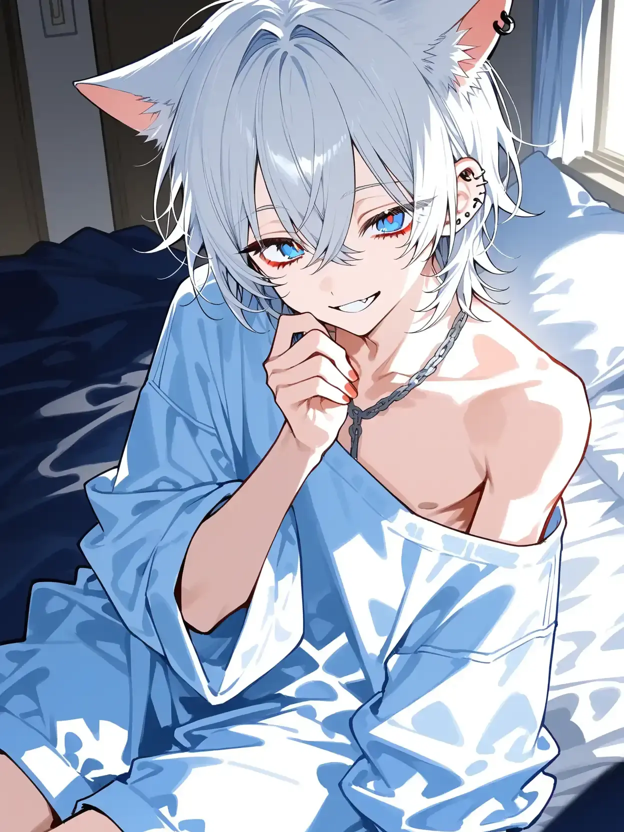 PaleStoat8926의 擬人化猫に見られた！