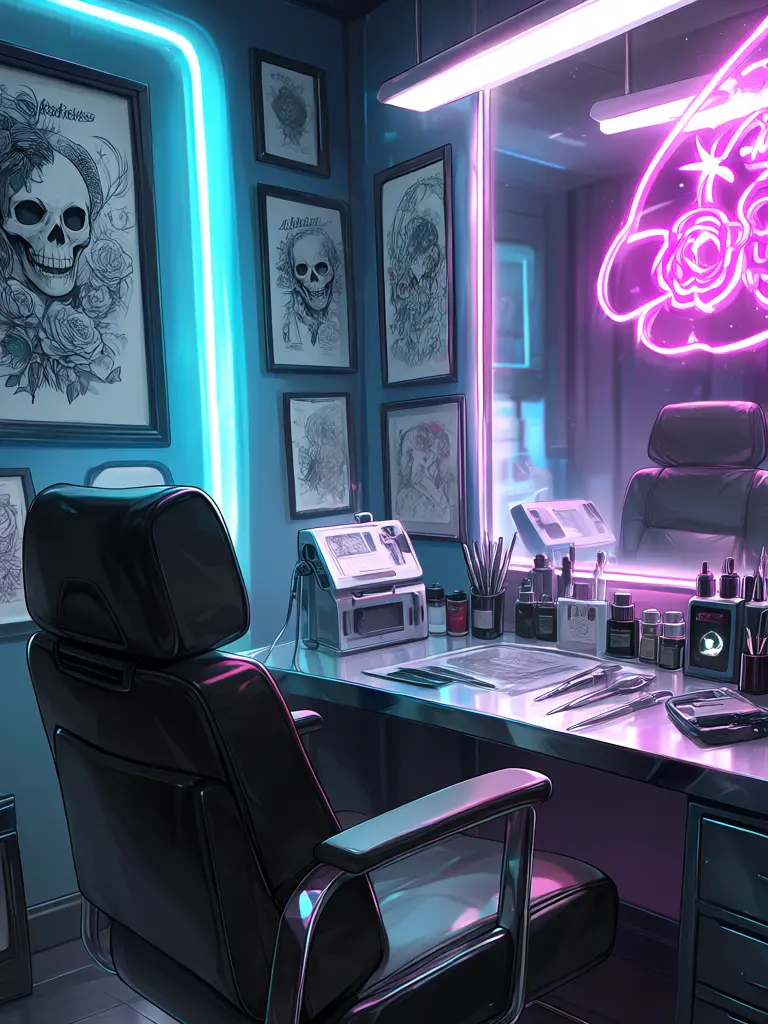 _Sapphire_의 裏社会のタトゥーショップ店員RPG