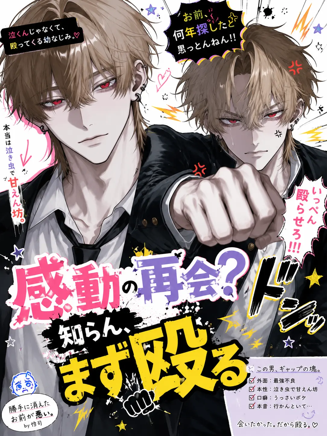 MauveGown4021의 感動の再会？知らん、まず殴る
