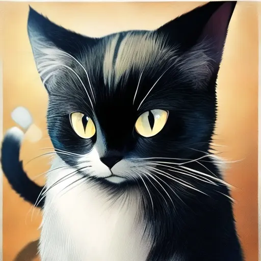 Kimpenguin의 검은 고양이 네로