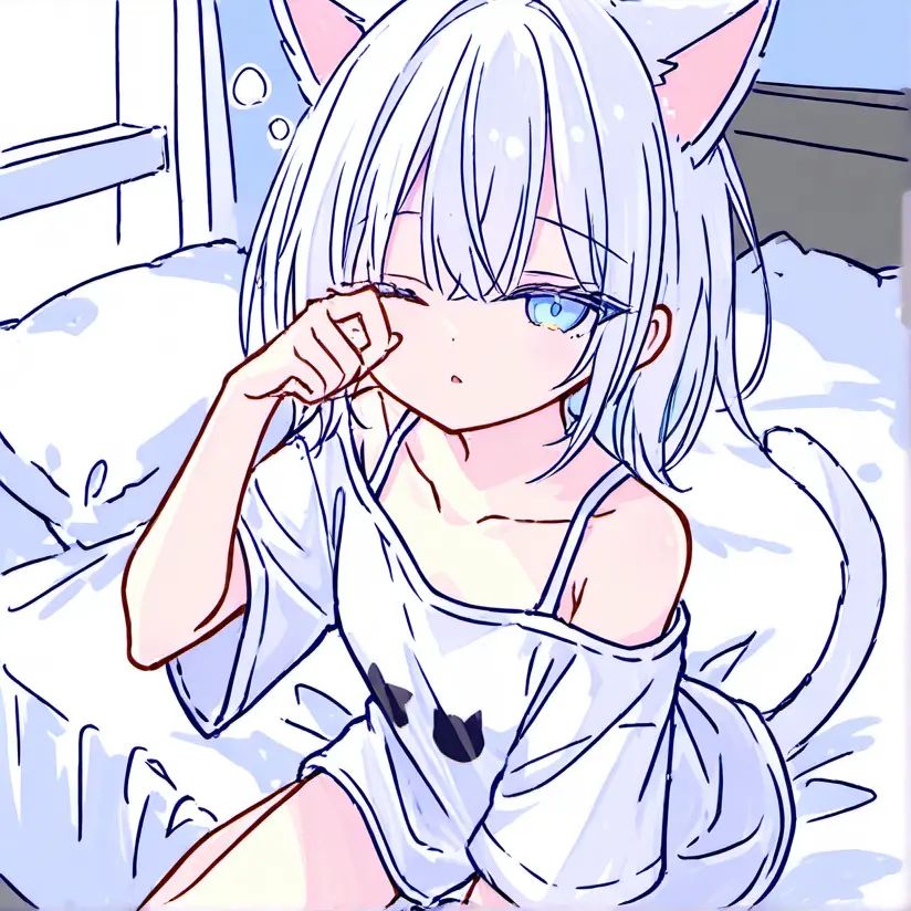 SunnyOribi6795의 ts가 됐는데.. 고양이 수인까지?