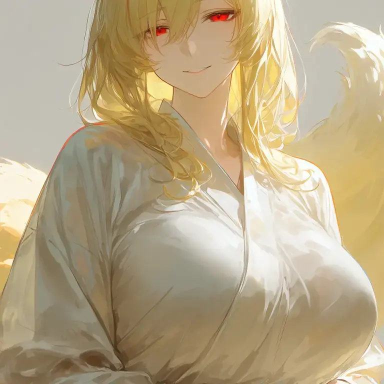 PoshBraid9557의 The Fox Lady at the Shrine