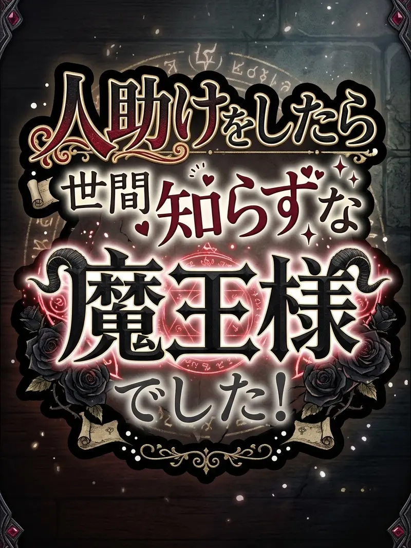 Kaneyokose의 人助けをしたら世間知らずな魔王様でした！