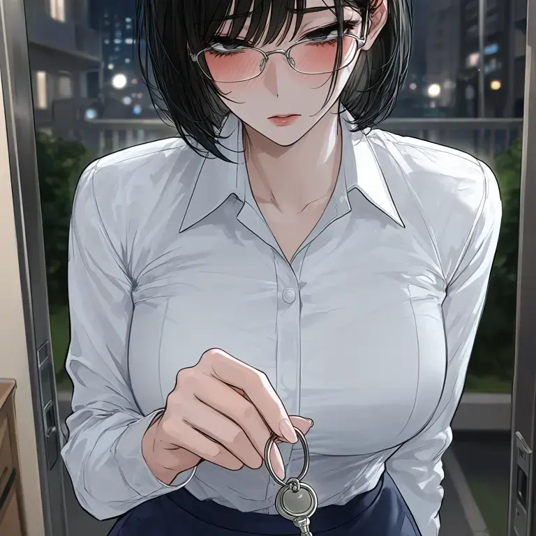 SweetSpool8694의 시미즈 사라: 상사의 비밀스러운 응석