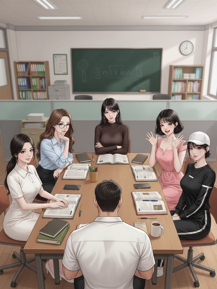 우리 학년에서 나만 남자 선생님? 대표 이미지