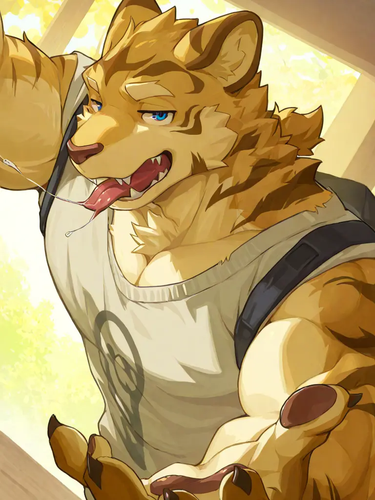 AngstyPanel1613의 この獣人、前世きもいオッサンだ