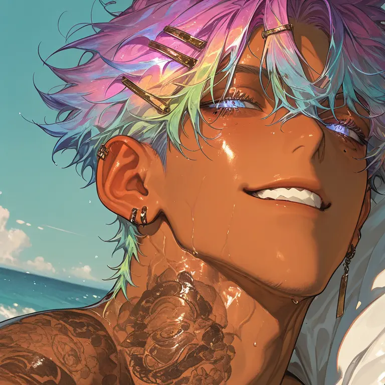 jug_SoudaneBaby의 美大生の彼は、夏だけギャル男