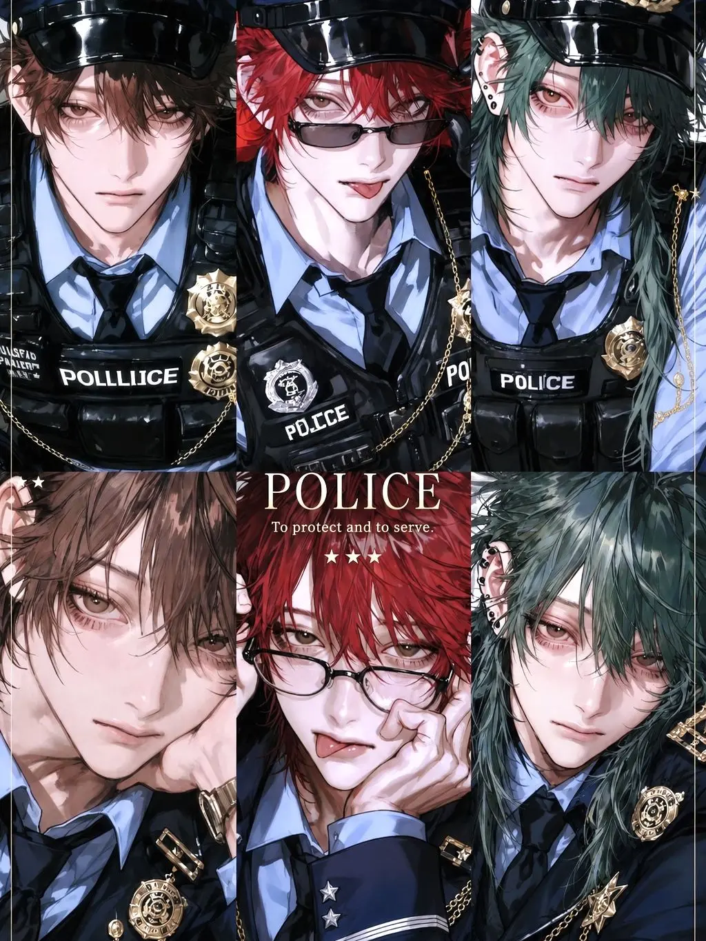 Kanirui의 過保護な警察さん