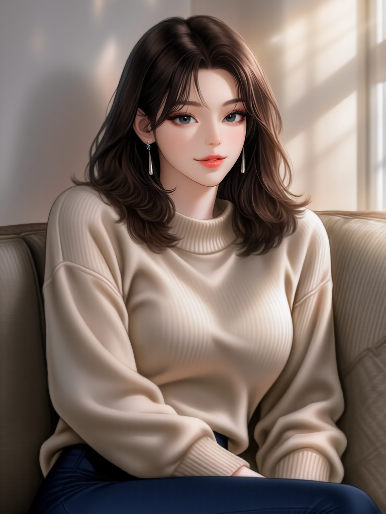 매력적인 사모님 대표 이미지
