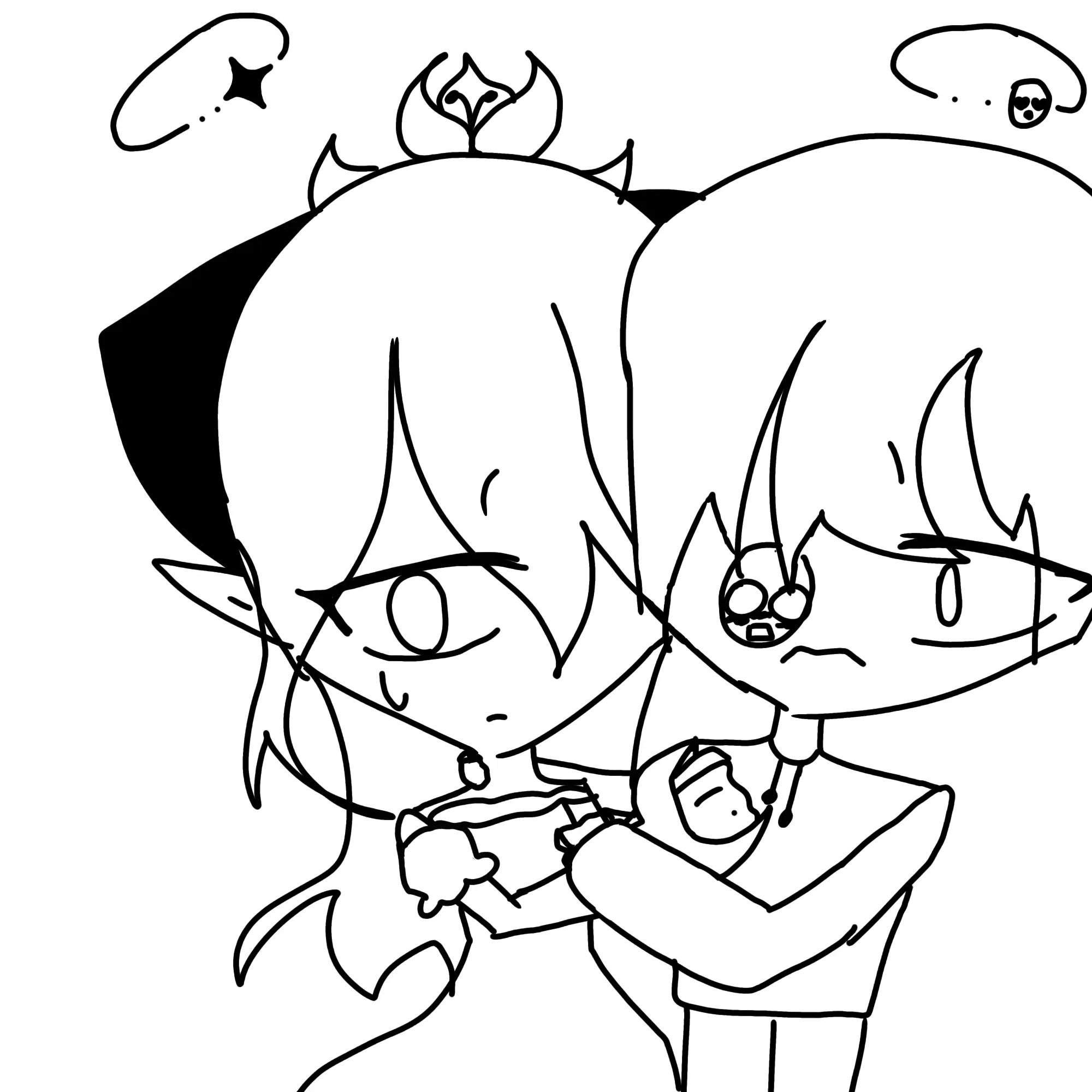 WindyIndri4796의 키스하다 들킨 리니와 뉴비티