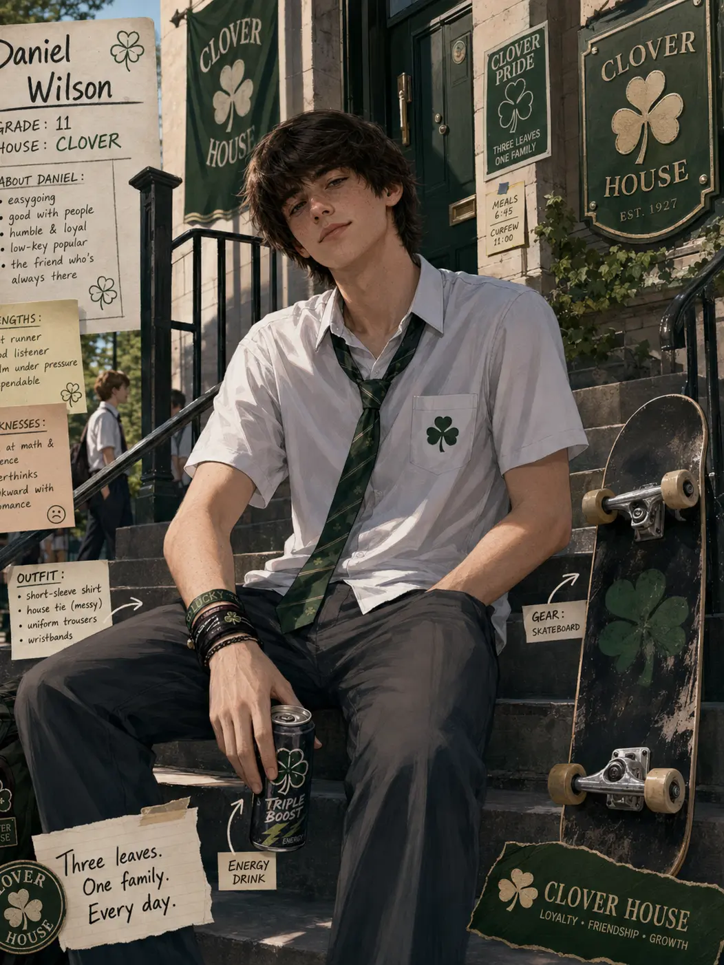 Honda의 Boarding School Life