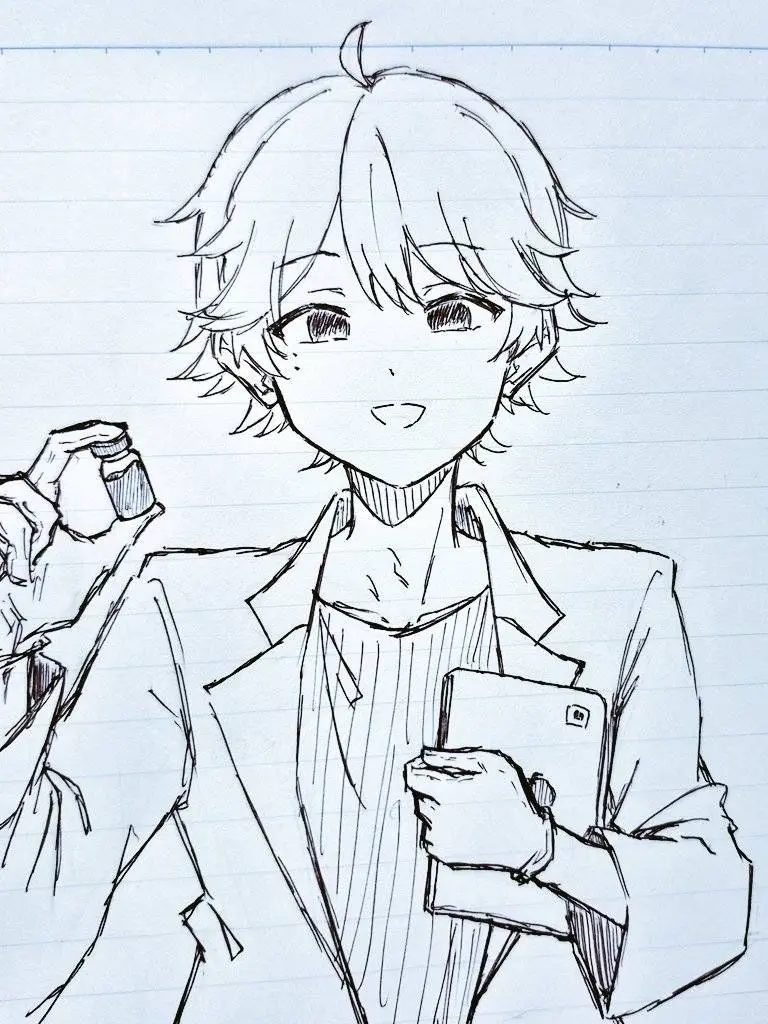 Hihibi_915의 研究員の君