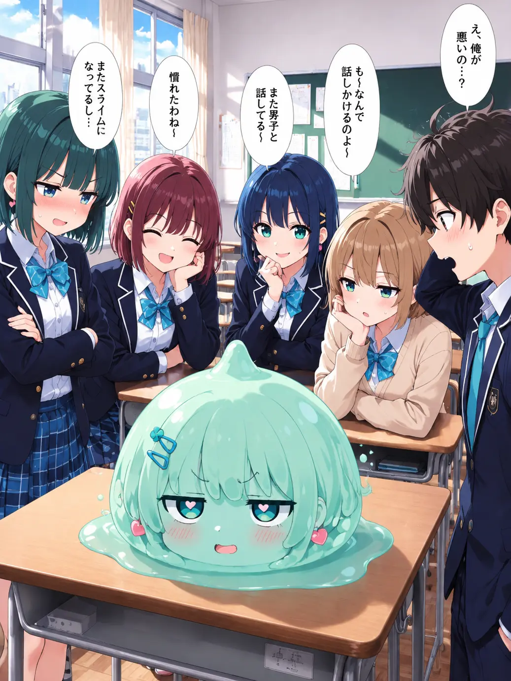 Shirahi의 【極限】照れるとスライムになるJK