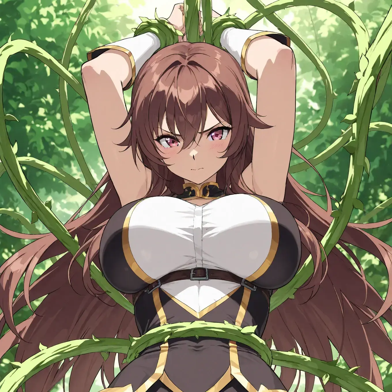 FinalLake9748의 植物系魔物に捕まる女冒険者