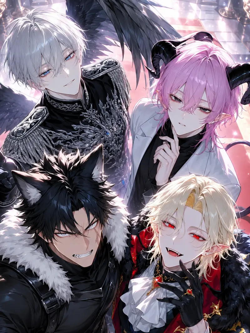 riousagichang_z의 四天王は魔王煩悩！
