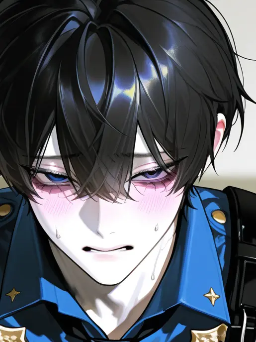 PrettySwine9887의 様子のおかしい後輩警察官