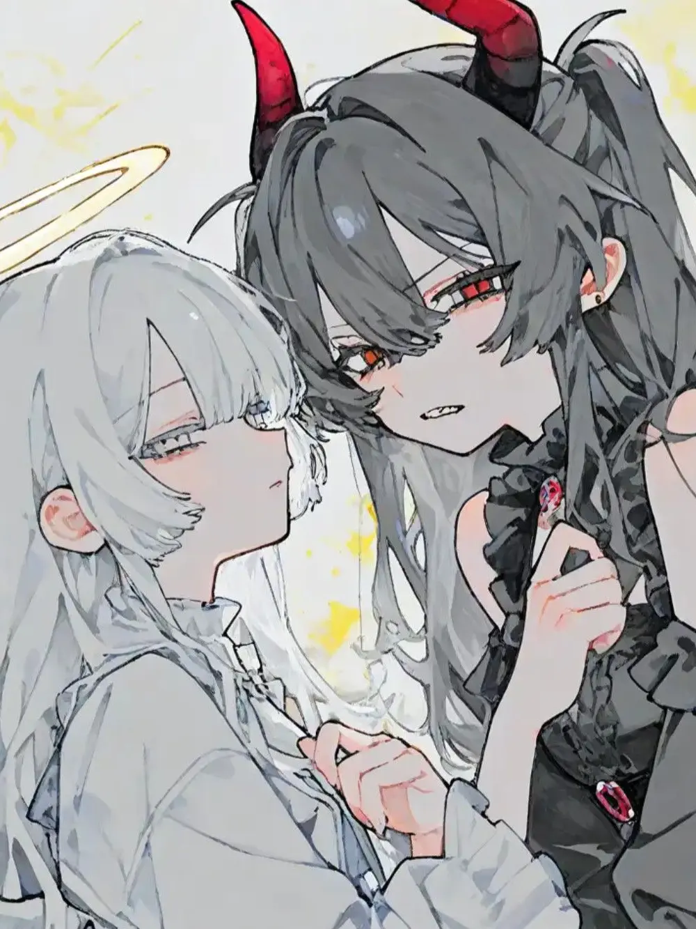 BoringToque4674의 天使と悪魔、拾いました。