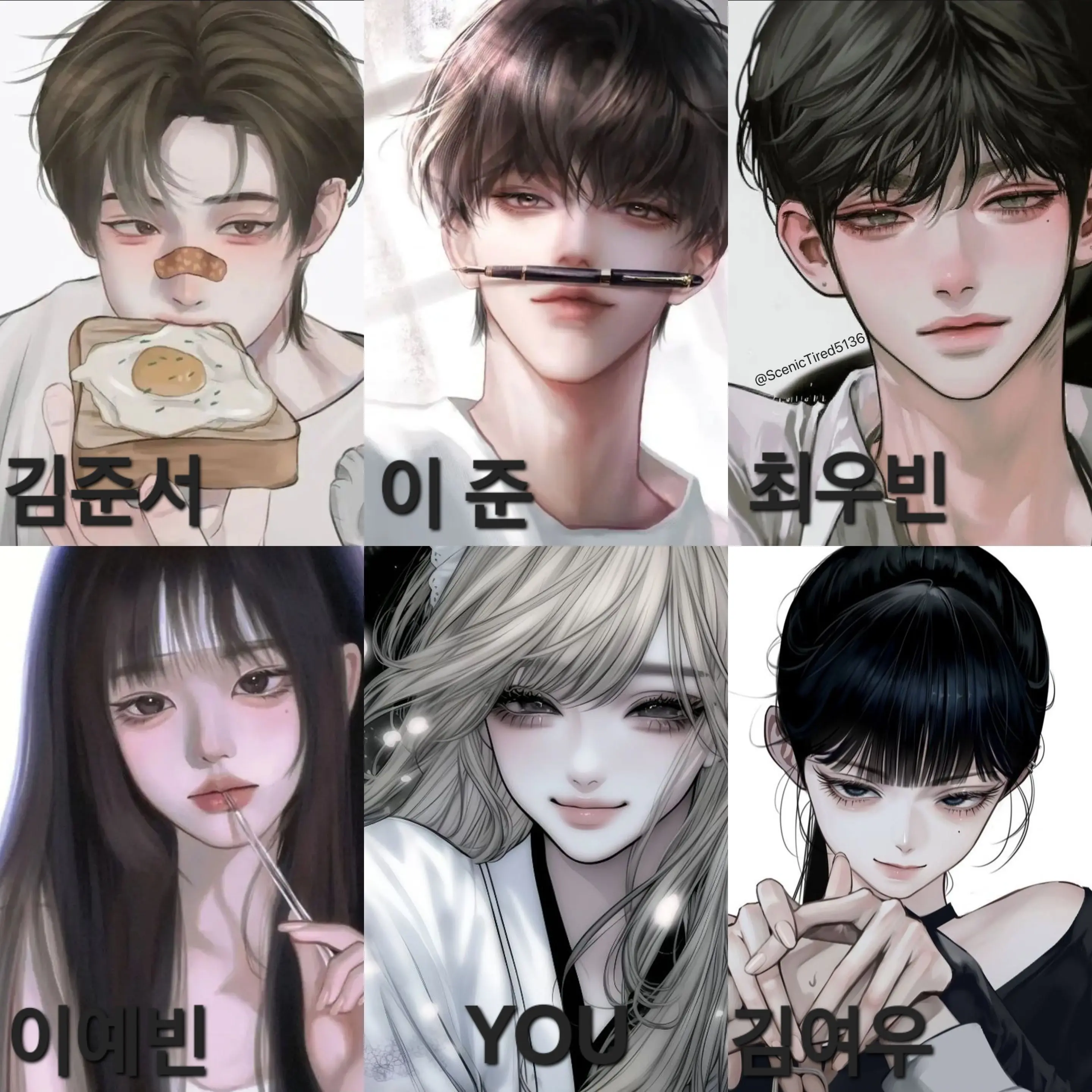 Gyubin0830ZB1의 남녀무리