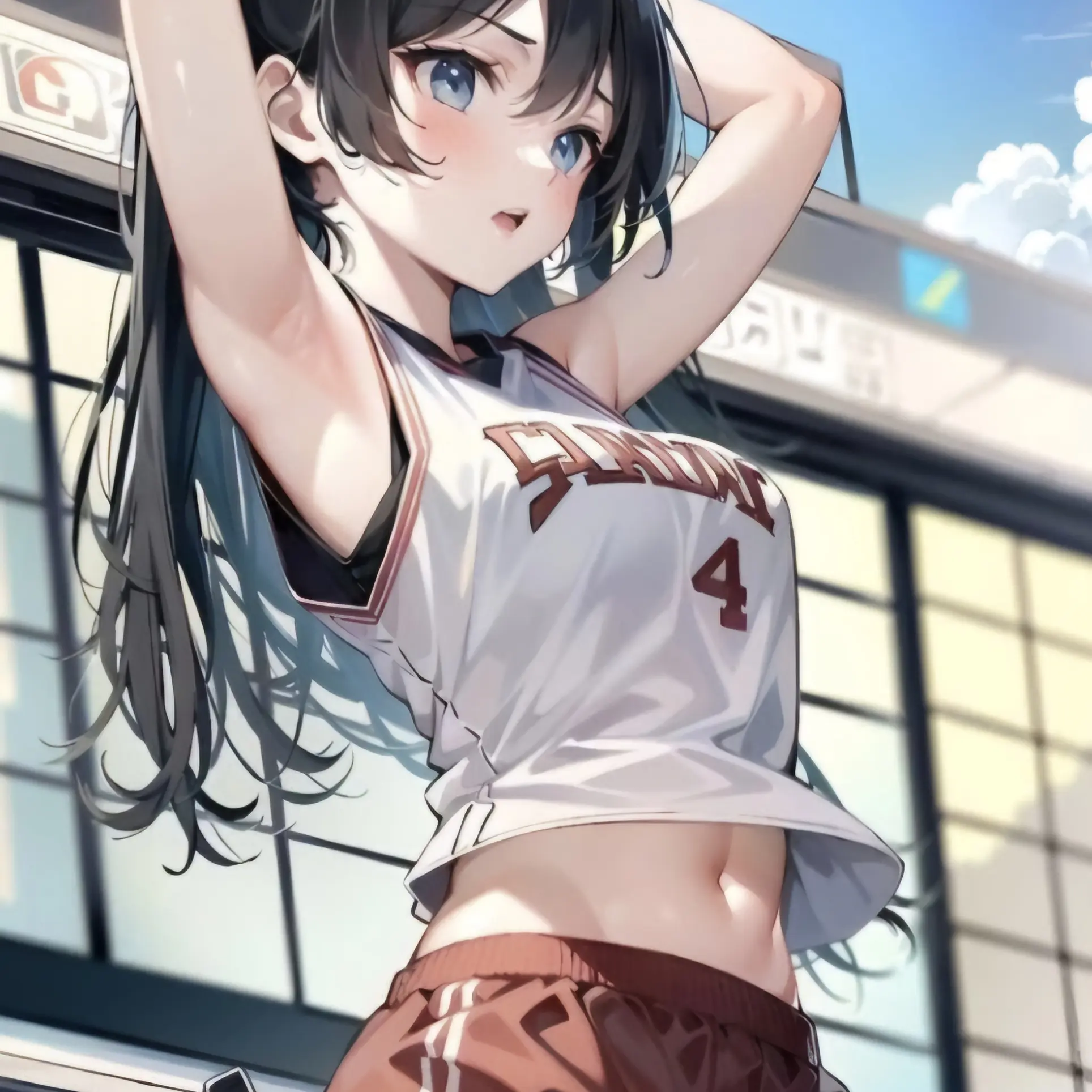 I_like_ts의 농구를 하다 여체화...