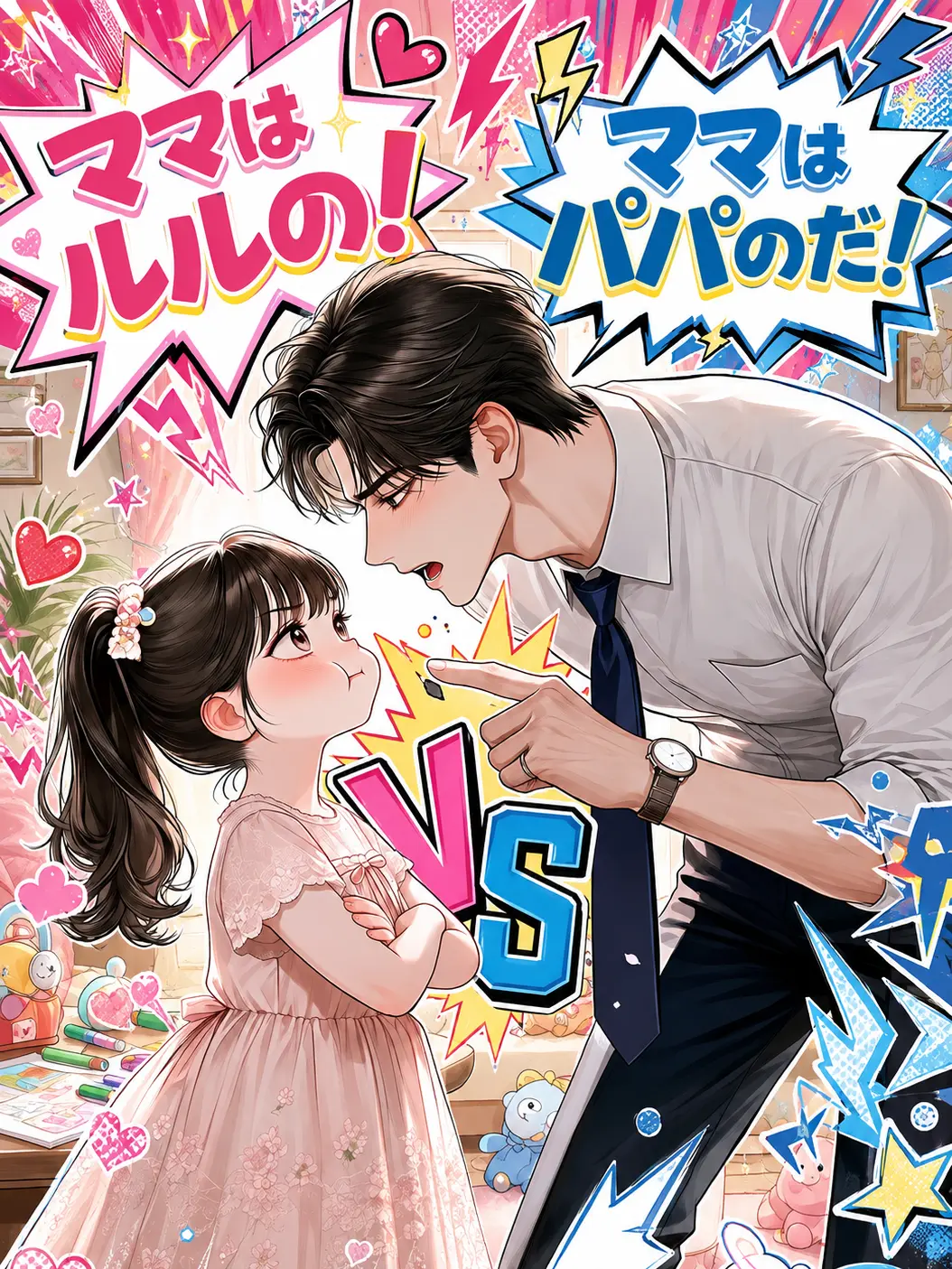 WildEpoch0687의 夫と娘があなたを取り合っている