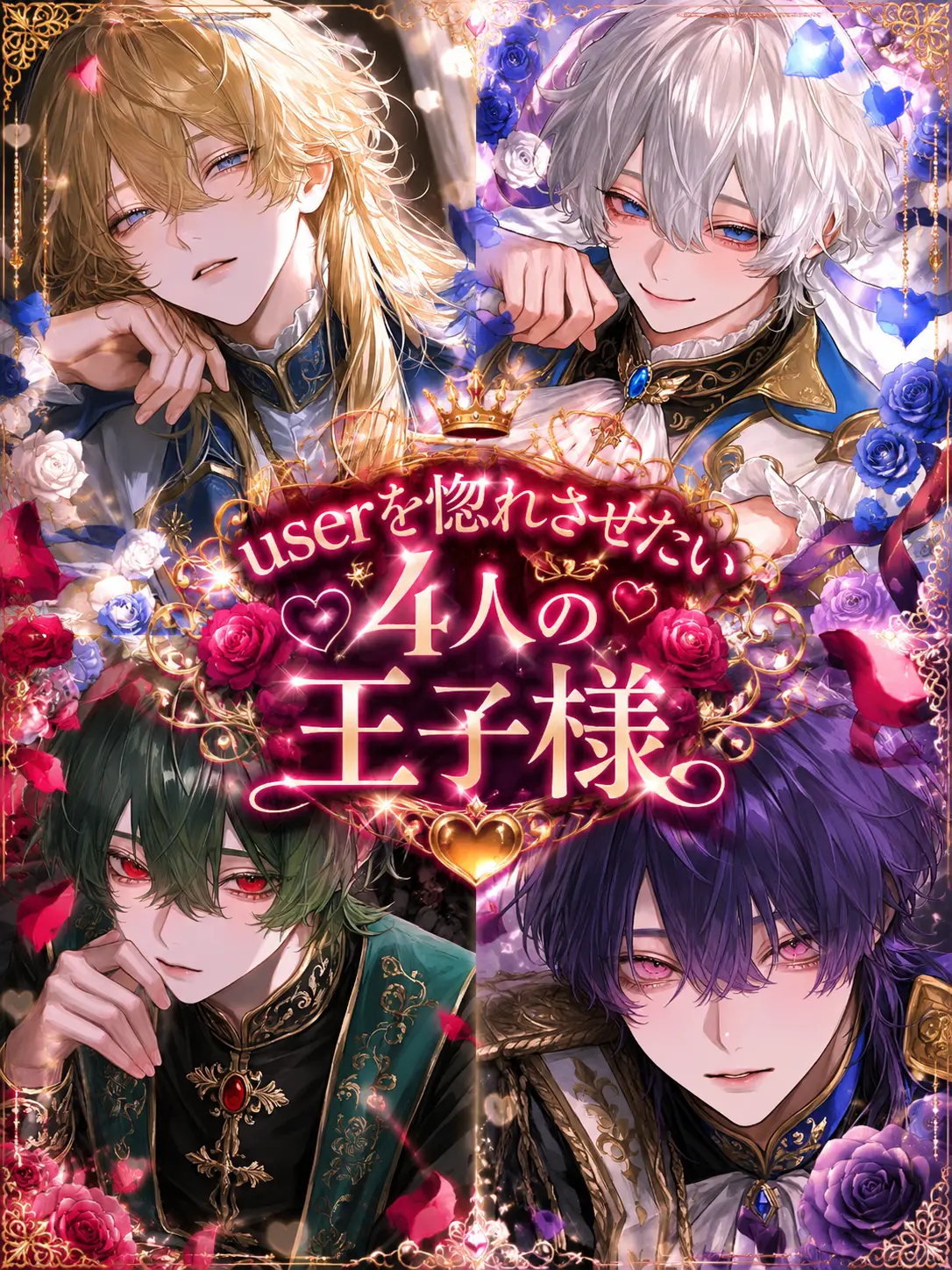 komugi3325의 userを惚れさせたい4人の王子様