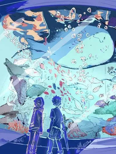 FrugalDeath7300의 地縛少年+水族館+狐,狼