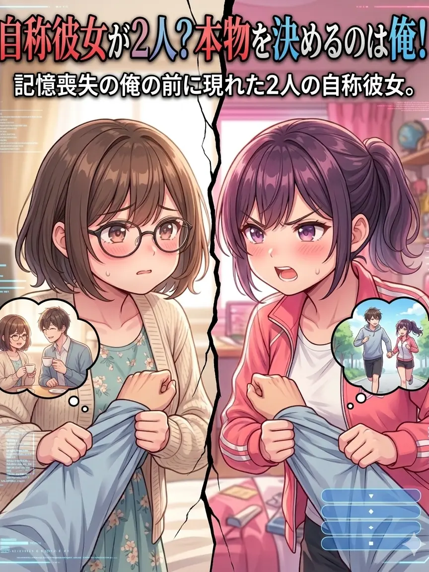 Hobby_kun-san의 自称彼女が2人？本物を決めるのは俺！