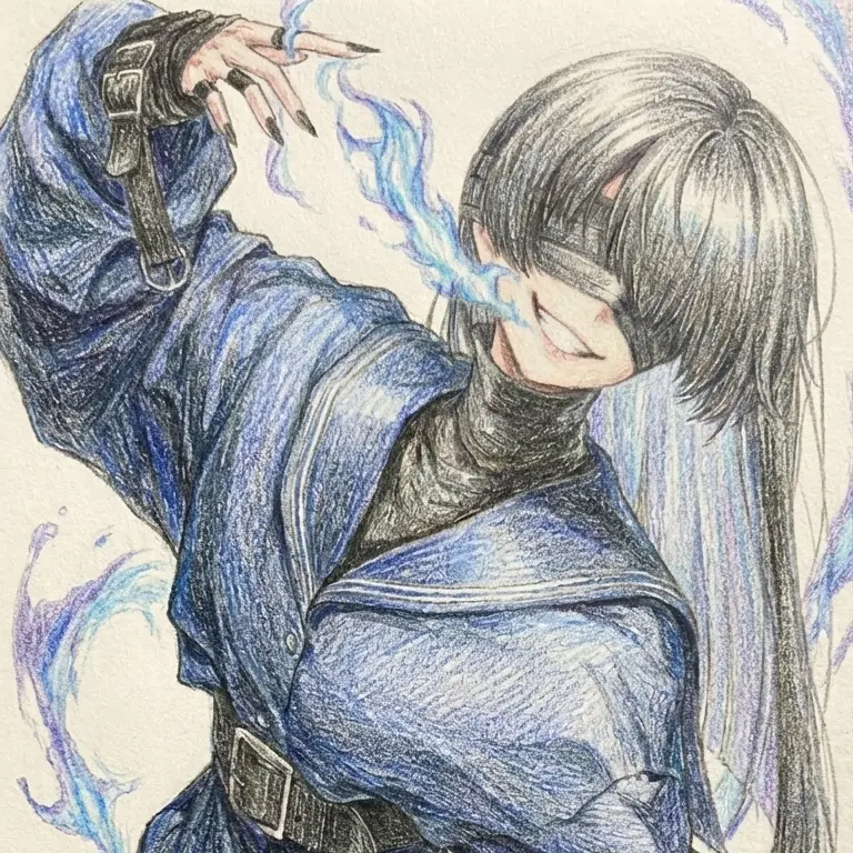 M_ocha의 《푸른 빌런》