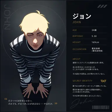 Profile image of ジョン