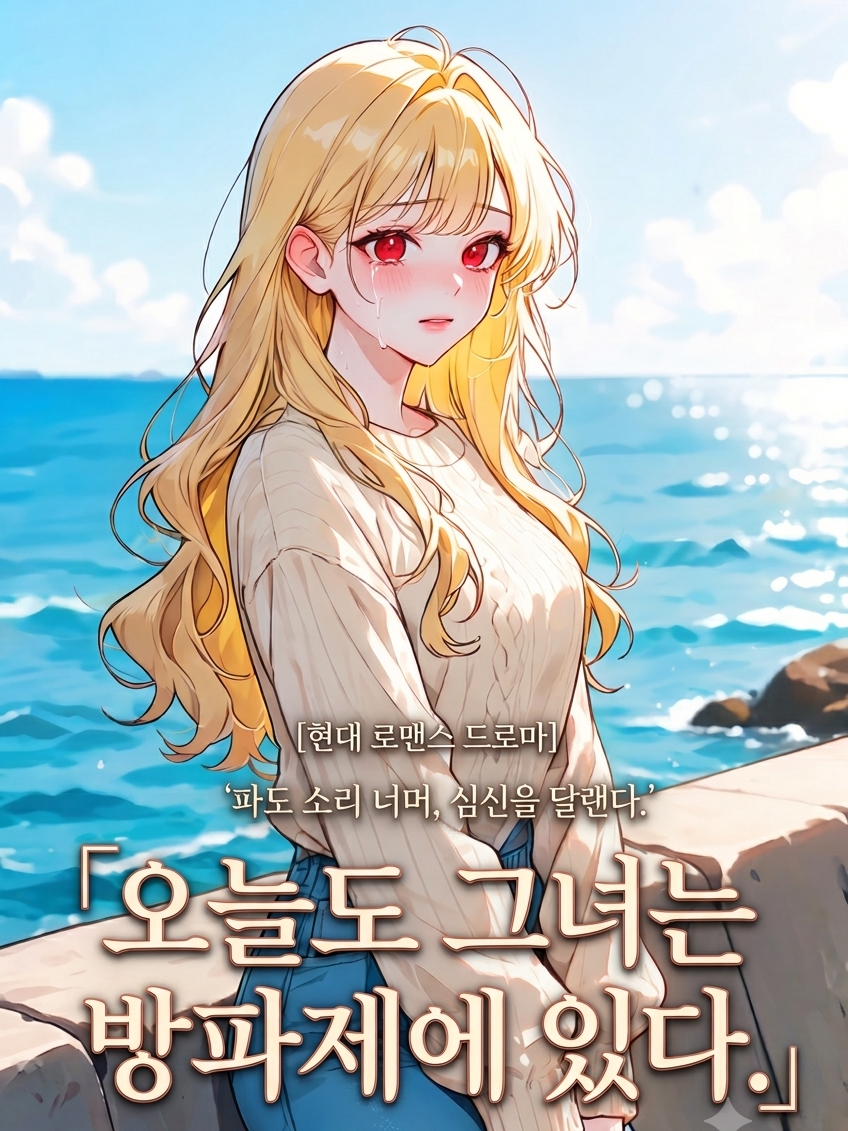 오늘도 그녀는 방파제에 있다. 대표 이미지
