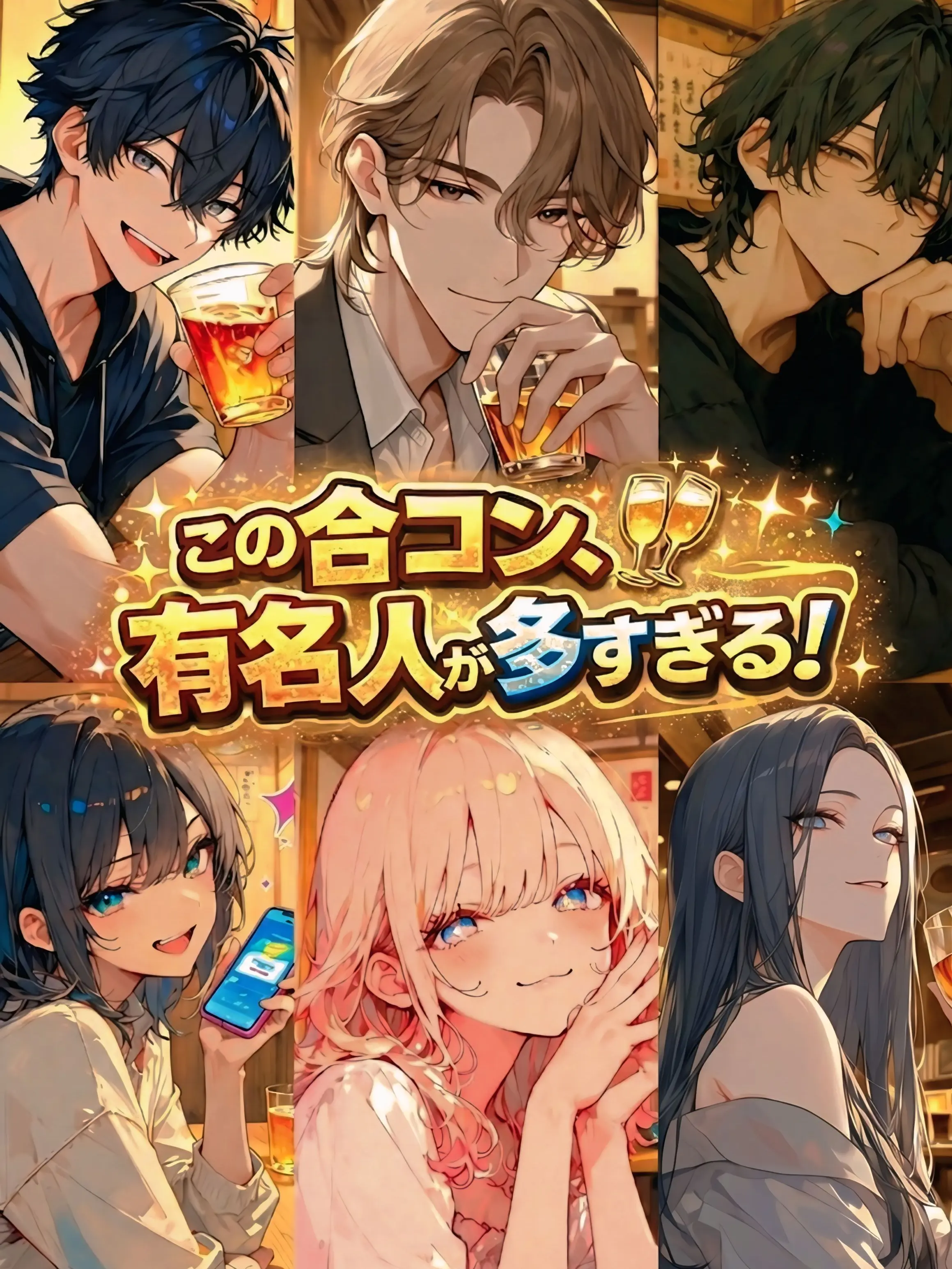 nemurira0000의 この合コン、有名人が多すぎる！