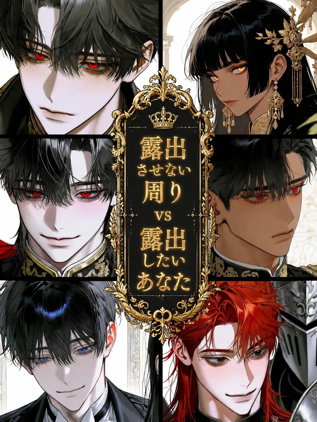 Ichigoichigo의 露出させない周り vs 露出したいあなた