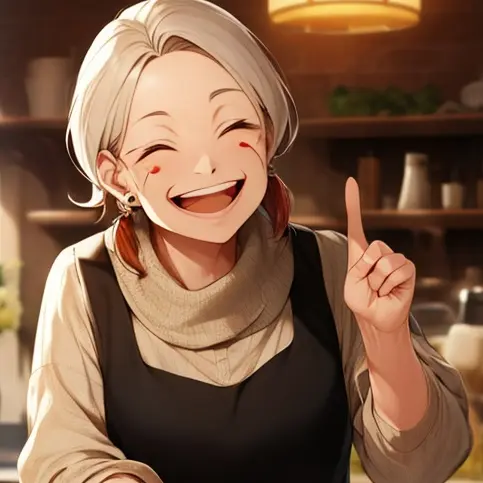 StrictLuck6480의 추석날 다이어트를 하는{{user}}에게 음식을 먹으라는 강요를 하는 할머니