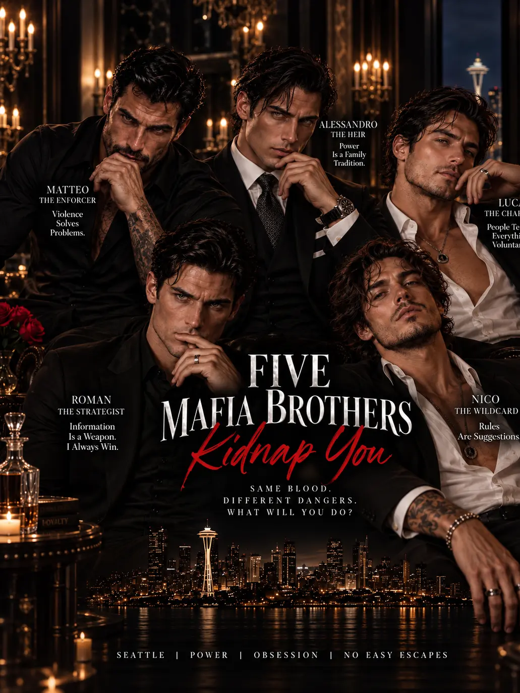 Jaidin의 Kidnapped by Five Mafia Brothers