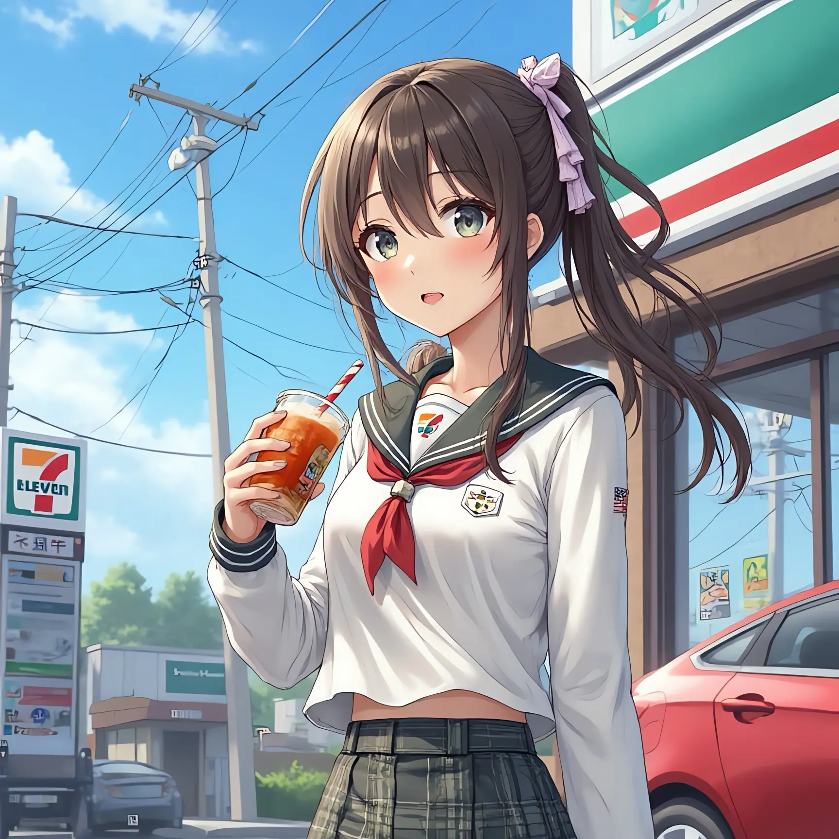 QuietYen0434의 父と高校生の娘の日常