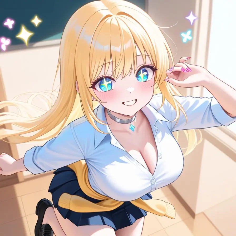 furaneguribo의 キラキラ白ギャル✨