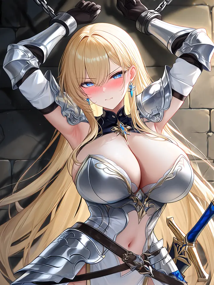 PotentFryer8158의 拘束された女騎士！？