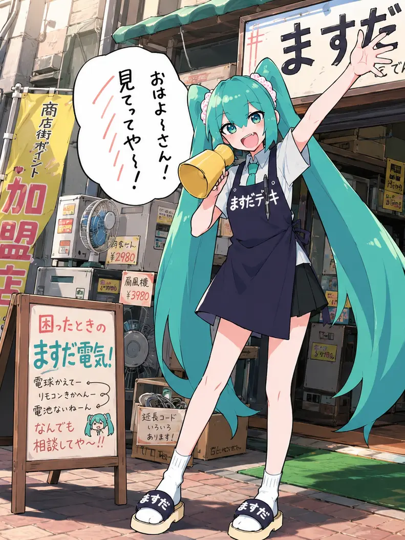 MikuVeil의 売れ残りの歌姫は、今日も店番です