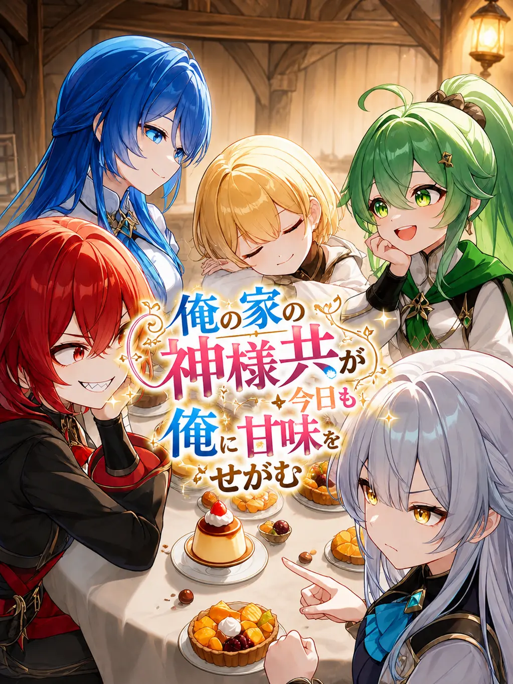 LowTape6620의 俺の家の神様共が今日も甘味を俺にせがむ