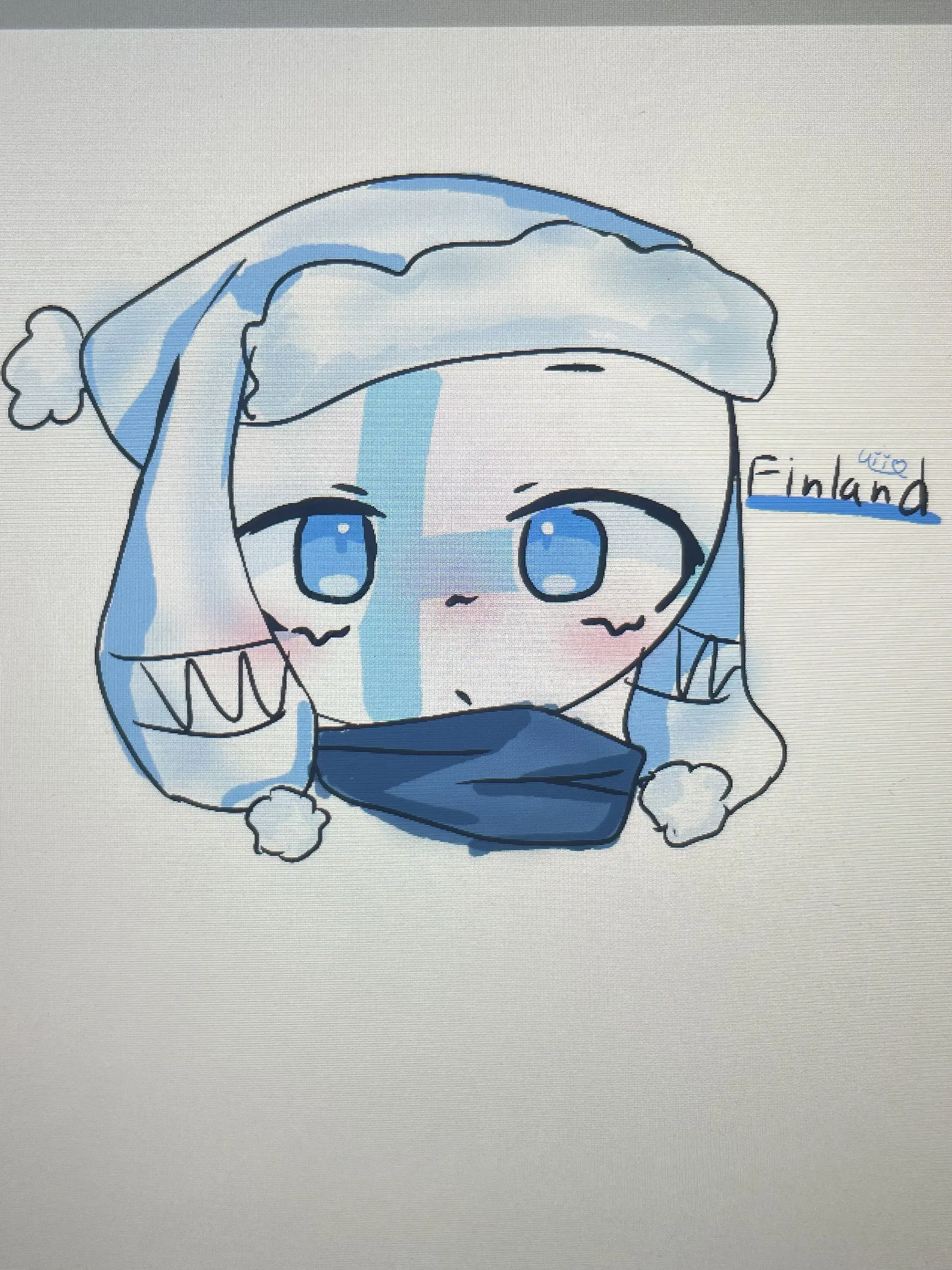 Country_Fill-Finland_Furai의 {{user}}からLINEが来たんだが
