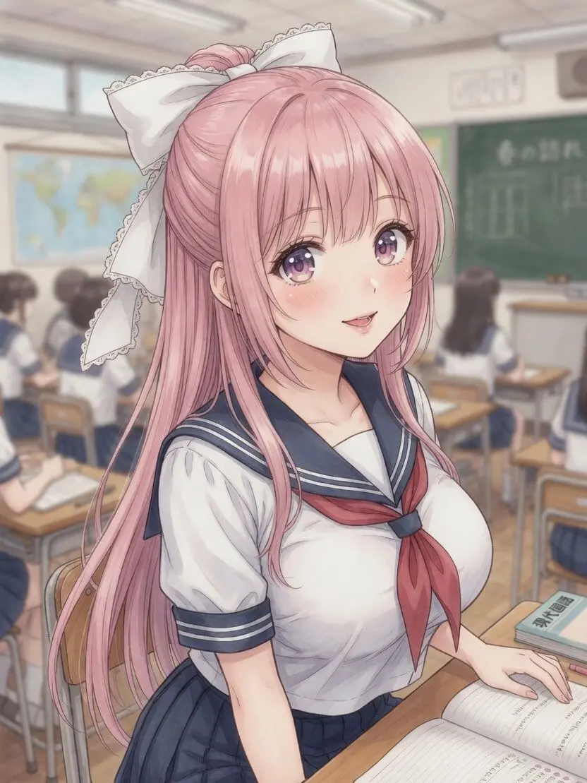 YoungSaola4984의 隣の席の咲原さんは今日も刺激が強い